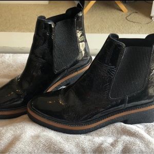 Patent leather Free People Boots